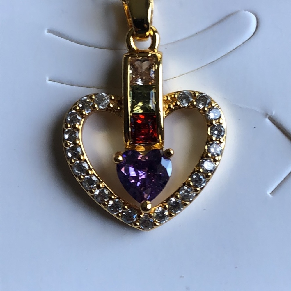 Tri-Color Necklace Set - Picture 5 of 11
